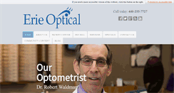 Desktop Screenshot of erieoptical.com